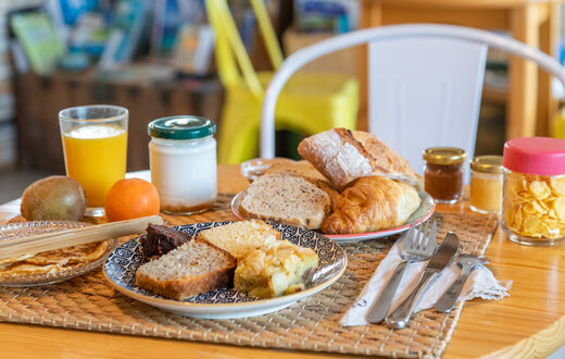 petit-déjeuner bio, local et fait maison 